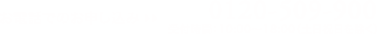お電話でのお申し込み tel:0120-509-900 受付時間10:00〜19:00(土日祝日を覗く)