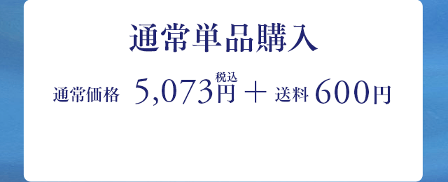 通常価格4,980円(税込)+送料600円